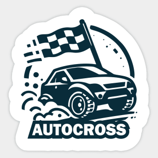 autocross Sticker